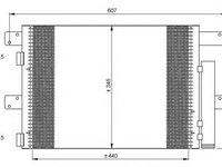 Condensator, climatizare IVECO EuroCargo (1991 - 2011) NRF 35896