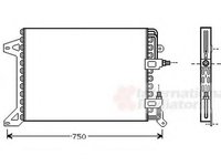 Condensator, climatizare IVECO EuroCargo - VAN WEZEL 28005034