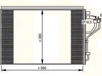 Condensator, climatizare KIA CEE`D Sportswagon (JD) (2012 - 2020) NRF 35996