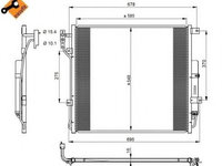 Condensator, climatizare LAND ROVER DISCOVERY IV (LA) (2009 - 2016) NRF 350220 piesa NOUA