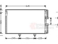 Condensator, climatizare LEXUS LS limuzina (UCF20) - VAN WEZEL 53005226