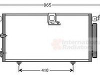 Condensator, climatizare LEXUS RX (MCU15) - VAN WEZEL 53005384