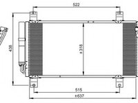 Condensator, climatizare MAZDA 6 Hatchback (GG) (2002 - 2008) NRF 35949 piesa NOUA
