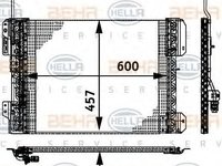 Condensator, climatizare MERCEDES-BENZ AXOR, MERCEDES-BENZ AXOR 2, KAMAZ 5 - HELLA 8FC 351 317-641