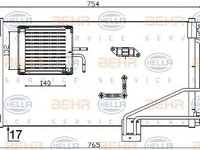 Condensator climatizare MERCEDES-BENZ C-CLASS T-Model (S203) - OEM - NRF: NRF35536|35536 - Cod intern: W02391764 - LIVRARE DIN STOC in 24 ore!!!