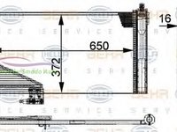 Condensator, Climatizare MERCEDES-BENZ C-CLASS W203 C220  CDI 203.008 02.2003 ... 02.2007 2148 Motor Diesel