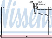 Condensator, climatizare MERCEDES-BENZ C-CLASS Sportscoupe (CL203) (2001 - 2011) NISSENS 94544