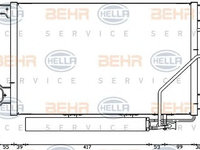 Condensator climatizare MERCEDES-BENZ C-CLASS (W203) - Cod intern: W20088712 - LIVRARE DIN STOC in 24 ore!!!