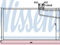 Condensator, climatizare MERCEDES-BENZ CLK Cabriolet (A209) (2003 - 2010) NISSENS 94544