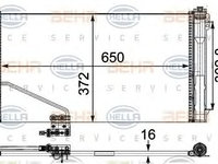 Condensator climatizare MERCEDES-BENZ SLK (R170) - OEM - NRF: NRF350219|350219 - Cod intern: W02750505 - LIVRARE DIN STOC in 24 ore!!!