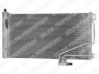 Condensator, climatizare MERCEDES CLK Cabriolet (A209) (2003 - 2010) DELPHI TSP0225329 piesa NOUA