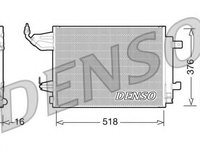 Condensator, climatizare MITSUBISHI COLT CZC Cabriolet (RG) (2006 - 2009) DENSO DCN16001