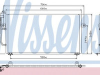 Condensator, climatizare MITSUBISHI SPACE STAR (DG_A) (1998 - 2004) NISSENS 94306