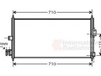 Condensator, climatizare NISSAN ALMERA TINO (V10) - VAN WEZEL 13005311