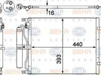 Condensator climatizare NISSAN MICRA 1,5DCI 03- - Cod intern: W20088774 - LIVRARE DIN STOC in 24 ore!!!