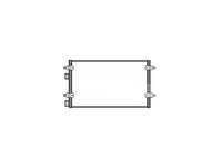 Condensator climatizare OEM/OES Lancia THESIS, 07.2002-07.2009, motor 2.4, 125 kw, 3.0 V6, 158 kw, 3.2 V6, 169 kw benzina, cutie automata, full aluminiu brazat, 710(650)x370x16 mm, fara filtru uscator