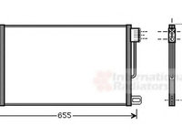 Condensator, climatizare OPEL ADAM (2012 - 2016) VAN WEZEL 17005314 piesa NOUA