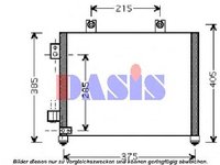 Condensator, climatizare OPEL AGILA (A) (H00), VAUXHALL AGILA Mk I (A), SUZUKI WAGON R+ (MM) - AKS DASIS 152025N