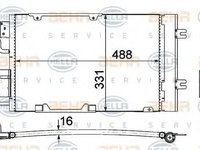 Condensator, climatizare OPEL ASTRA H (L48), OPEL ASTRA H combi (L35), VAUXHALL ASTRA Mk V (H) hatchback - HELLA 8FC 351 302-371