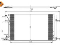 Condensator, climatizare OPEL ASTRA J limuzina (2012 - 2020) NRF 35919