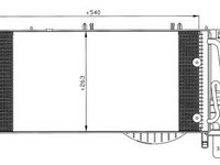 Condensator, climatizare OPEL COMBO caroserie inchisa/combi (2001 - 2020) NRF 35531