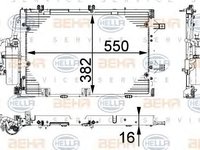 Condensator climatizare OPEL CORSA B STATION WAGON (F35) - OEM - NRF: NRF35530|35530 - Cod intern: W02186707 - LIVRARE DIN STOC in 24 ore!!!