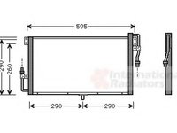 Condensator, climatizare OPEL FRONTERA A Sport (5_SUD2), OPEL FRONTERA A (5_MWL4) - VAN WEZEL 37005268