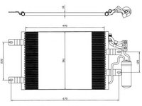 Condensator climatizare OPEL INSIGNIA limuzina - Cod intern: W20139166 - LIVRARE DIN STOC in 24 ore!!!