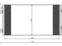 Condensator climatizare OPEL MOVANO caroserie (F9) - Cod intern: W20139507 - LIVRARE DIN STOC in 24 ore!!!