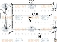 Condensator climatizare OPEL SIGNUM - OEM - NRF: NRF35467|35467 - Cod intern: W02234823 - LIVRARE DIN STOC in 24 ore!!!