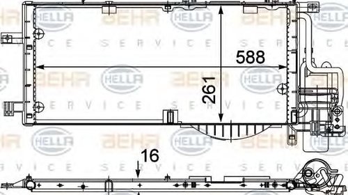 Condensator, climatizare OPEL VITA C (F08, F6