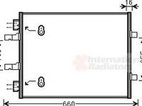 Condensator, climatizare OPEL VIVARO caroserie (F7), OPEL VIVARO Combi (J7), OPEL VIVARO platou / sasiu (E7) - VAN WEZEL 37005480