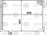 Condensator climatizare OPEL VIVARO platou/sasiu - OEM - NRF: NRF35482|35482 - Cod intern: W02185411 - LIVRARE DIN STOC in 24 ore!!!