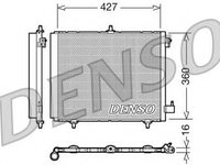 Condensator, climatizare PEUGEOT 1007 (KM_), PEUGEOT 207 (WA_, WC_), PEUGEOT 207 CC (WD_) - DENSO DCN21009