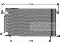 Condensator, climatizare PEUGEOT 306 hatchback (7A, 7C, N3, N5), PEUGEOT 306 Cabriolet (7D, N3, N5), PEUGEOT 306 limuzina (7B, N3, N5) - VAN WEZEL 400