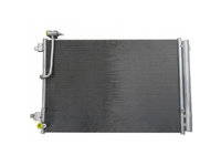 Condensator climatizare, Radiator AC Audi A8 2010-, 675 (625)x453 (440)x16mm, RapidAuto 1330K8C2