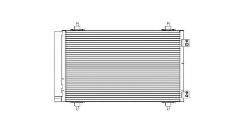Condensator climatizare, Radiator AC Citroen 