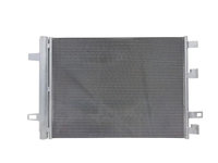 Condensator climatizare, Radiator AC Mercedes A-Klasse (W177) 2018-, B-Klasse (W247) 2018-, Cla-Klasse (C118) 2019-, Gla-Klasse (H247) 20-, 588(560)x425(417)x12mm, RapidAuto 50C2K8C1