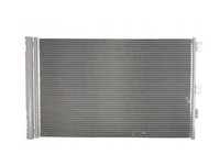 Condensator climatizare, Radiator AC Mercedes A-Klasse (W176) 2012-2019, Cla-Klasse (C117) 2013-, Gla-Klasse (X156) 2013-, 705 (670)x430x12mm, MAHLE AC911000S