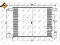 Condensator climatizare, Radiator clima Chevrolet Aveo Limuzina (T250, T255), Kalos, Daewoo Kalos (Klas) Nrf 35766