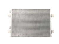 Condensator climatizare, Radiator clima Dacia Logan (Ls), Logan Mcv (Ks), Logan Pick-Up (Us), Sandero, , Megane 1 (Ea0/1/ (La0/1), Megane Scenic (Ja0/1), Valeo 817701, parte montare : Fata