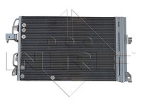 Condensator climatizare, Radiator clima Opel Astra G (F48, F08), Zafira A (F75), 2.0 benzina, NRF, 13192901