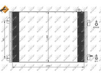 Condensator climatizare, Radiator clima Renault Clio 2 (Bb0/1/2, Cb0/1/2), Symbol 1, Symbol 2 Nrf 35545