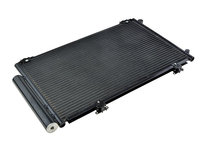 Condensator climatizare, Radiator clima Yaris, Echo 1 (#P10) (1999-) 1.0 1 16v, Yaris, Echo Verso (#P20) (1999-) 1.3 1 16v (Cu Uscator, Negru), NTY CCS-TY-002