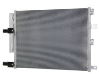 Condensator climatizare RAM Ram 2500/3500, 09.2012-, motor 6.7 D, diesel, cutie automata/manuala, full aluminiu brazat, 604(560)x470(463)x16 mm, cu uscator si filtru integrat