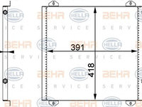 Condensator climatizare RENAULT CLIO   (B/C57_, 5/357_) 1.2 (5/357Y, 5/357K) - Cod intern: W20088775 - LIVRARE DIN STOC in 24 ore!!!