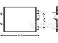 Condensator, climatizare RENAULT CLIO II (BB0/1/2, CB0/1/2) (1998 - 2005) VAN WEZEL 43005315 piesa NOUA