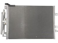 Condensator, climatizare RENAULT CLIO III (BR0/1, CR0/1) (2005 - 2012) THERMOTEC KTT110457 piesa NOUA