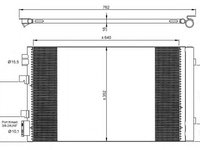 Condensator climatizare RENAULT GRAND SCENIC III (JZ0/1_) - Cod intern: W20139554 - LIVRARE DIN STOC in 24 ore!!!