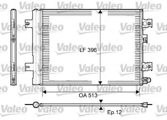 Condensator climatizare RENAULT LOGAN I (LS_) - Cod intern: W20004796 - LIVRARE DIN STOC in 24 ore!!!